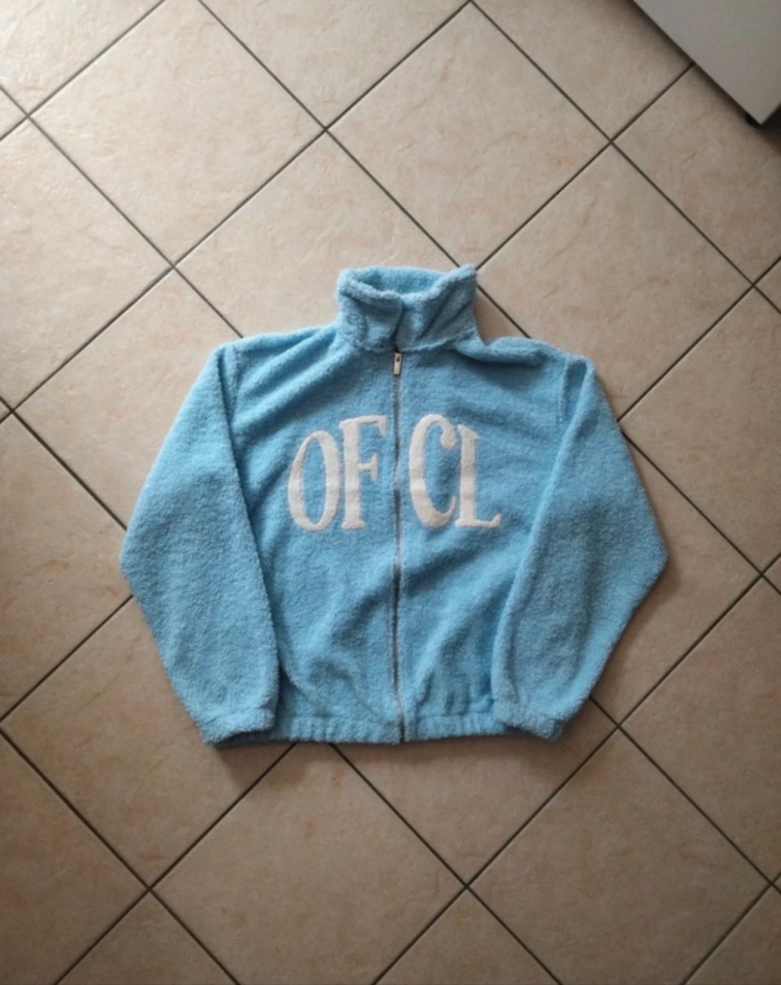 Veste polaire bleue BoohooMan – Taille M